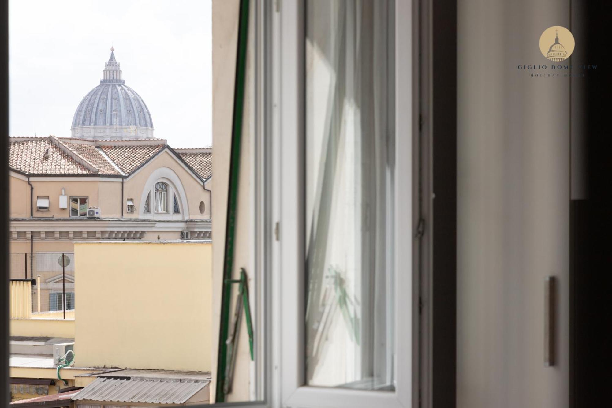 Giglio Dome View - St Peter View, 300mt To Metro A, Vatican City, A-c Appartamento